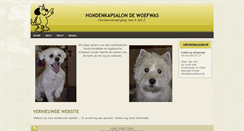 Desktop Screenshot of dewoefwas.be